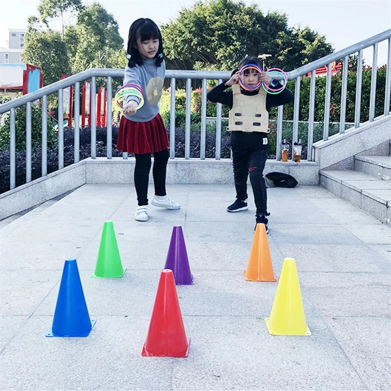 Children's Sports Toy Ring Throwing Game Outdoor Throwing of Plastic Rings Parent-Child Interactive Competition Sensory Training thumbnail 2
