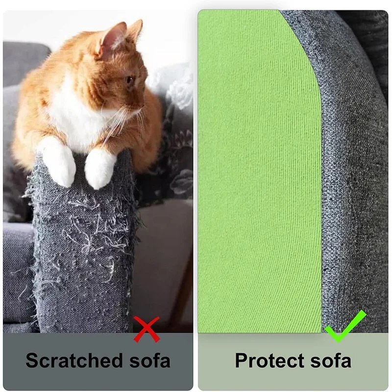 8 Sizes Couch Cat Scratch Guards Mat Cat Tree Scratching Scraper Claw Post Paw Sofa Protector Cats Scratcher Pet Home Furniture thumbnail 3