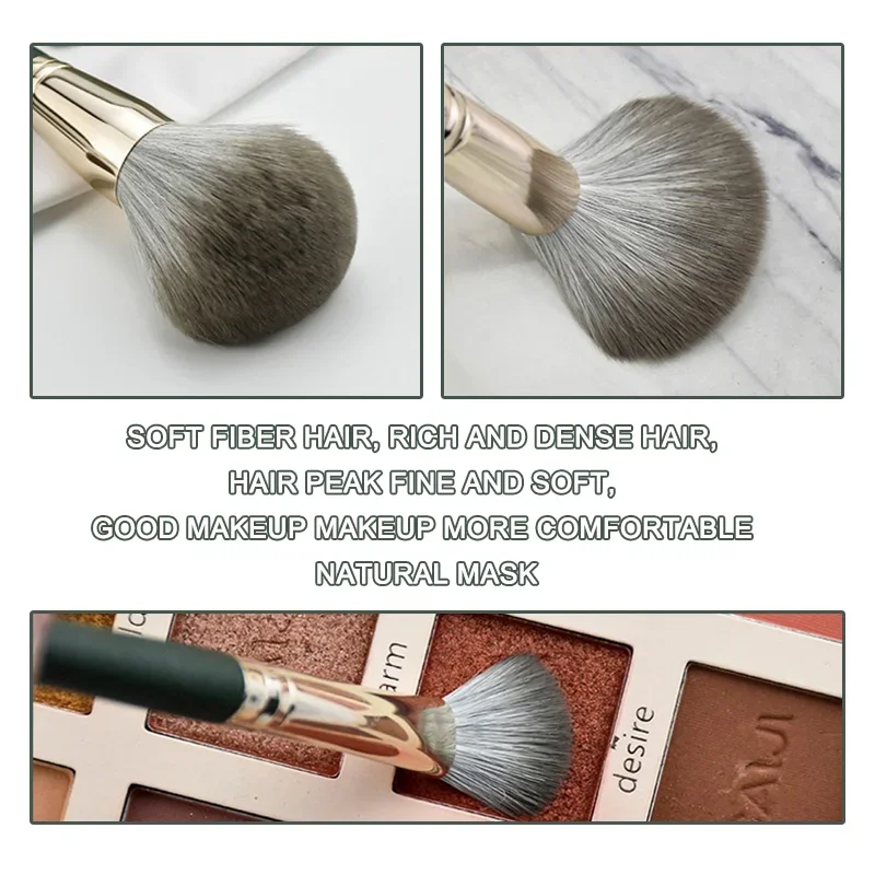 14Pcs Makeup Brushes Soft Fluffy Makeup Tools Cosmetic Powder Eye Shadow Foundation Blush Blending Beauty Make Up Brush thumbnail 4