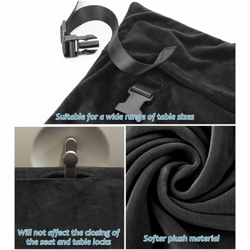 Baby Airplane Bed Travel Essentials for Flying Kids Airplane Seat Extende Plane Portable High Chair Harness Seat for Infant Baby thumbnail 4