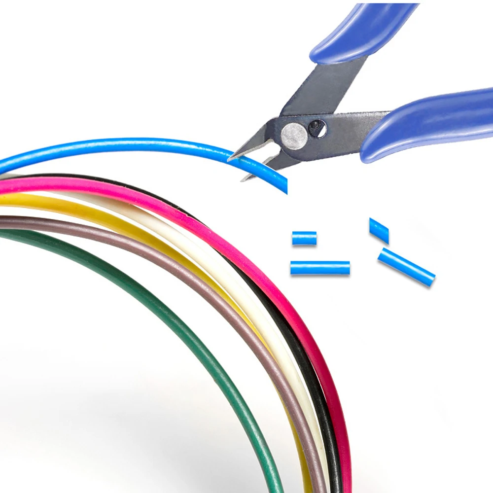 Plastic model nipper pincers tool Multi Tools electrician 170 DIY Electronic Diagonal Pliers Side Cutting Wire Cutter thumbnail 2
