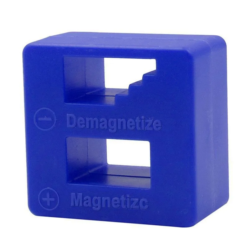 Screwdriver 2 in 1 Magnetizer Demagnetizer Professional Magnetizing Pickup Tool for Screw Driver Drill Bit Hand Tool Parts thumbnail 6