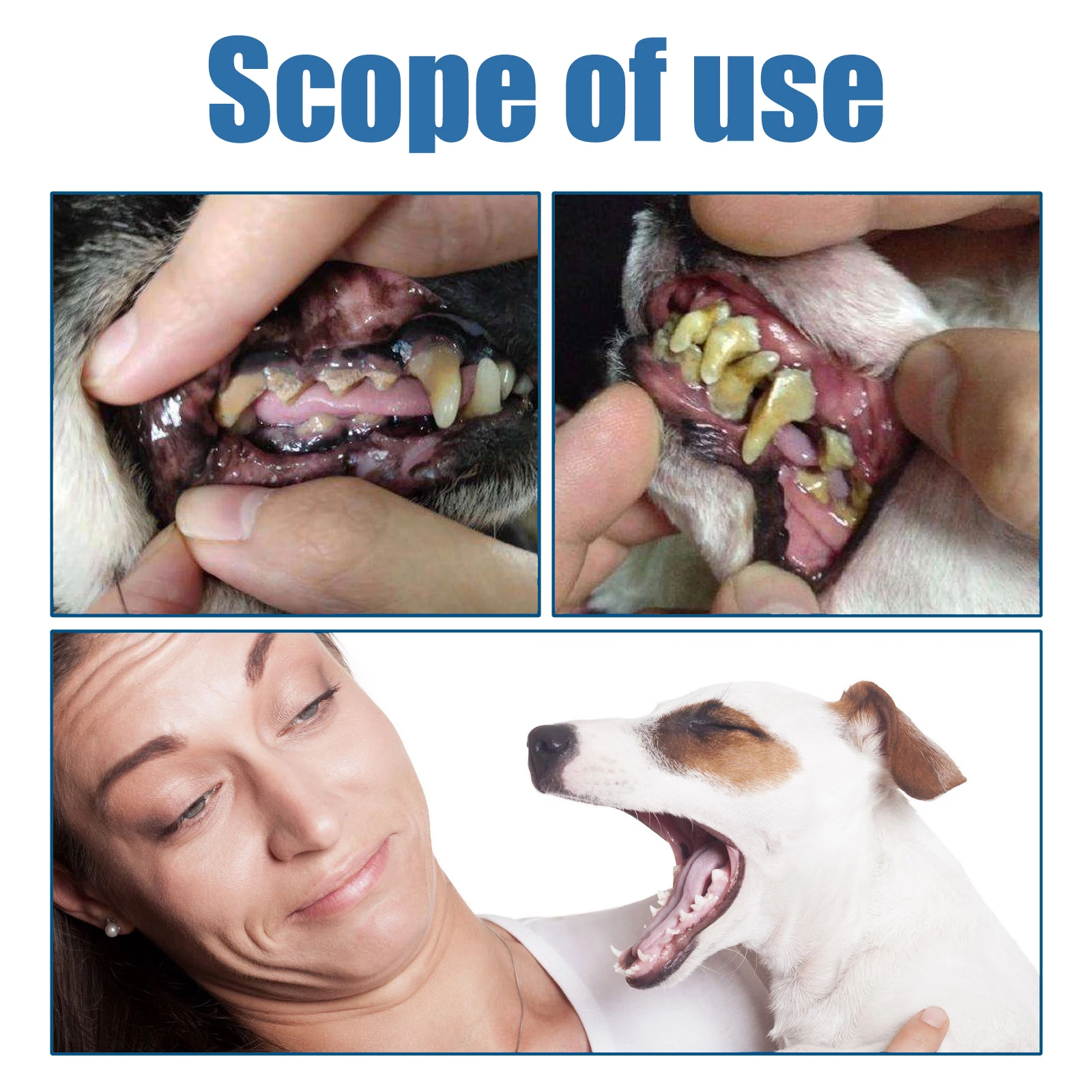 Pet Oral Tartar Remover Spray Deep Clenaing Yellow Teeth Eliminate Bad Breath Fresh Breath Whitening Teeth Pet Oral Foam Cleaner thumbnail 6