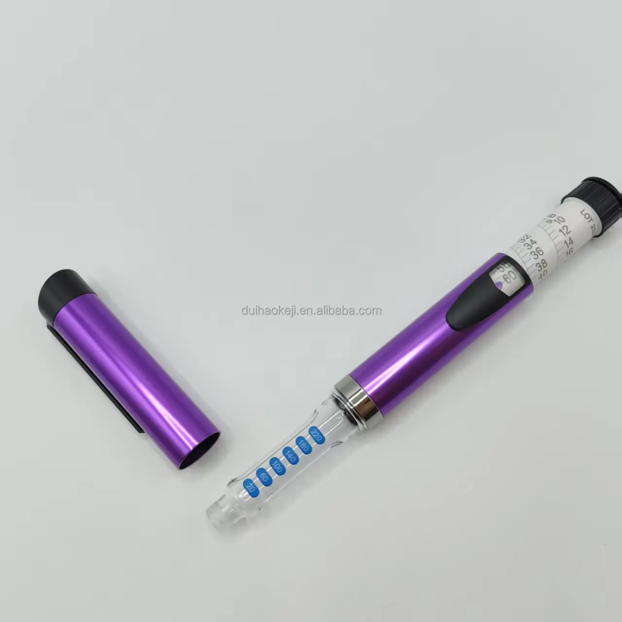 V3 Metal Reusable Injection Pen 60 IU Slimming Injection PenEmpty Injection Pen Without Cartridge Bottle thumbnail 6