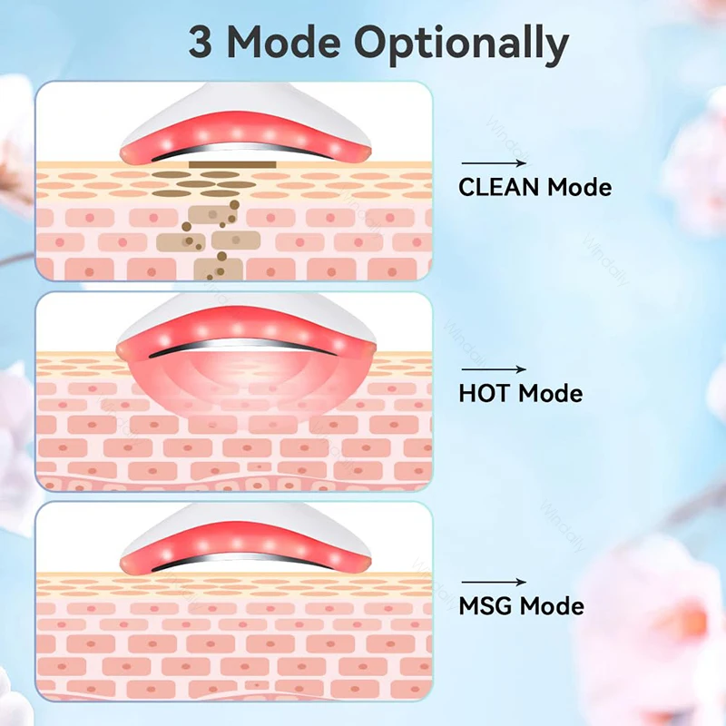 Neck Face Beauty Device EMS Microcurrent Face Lifting Machine Vibration LED Facial Massager Double Chin Remover Skin Care Tools thumbnail 4