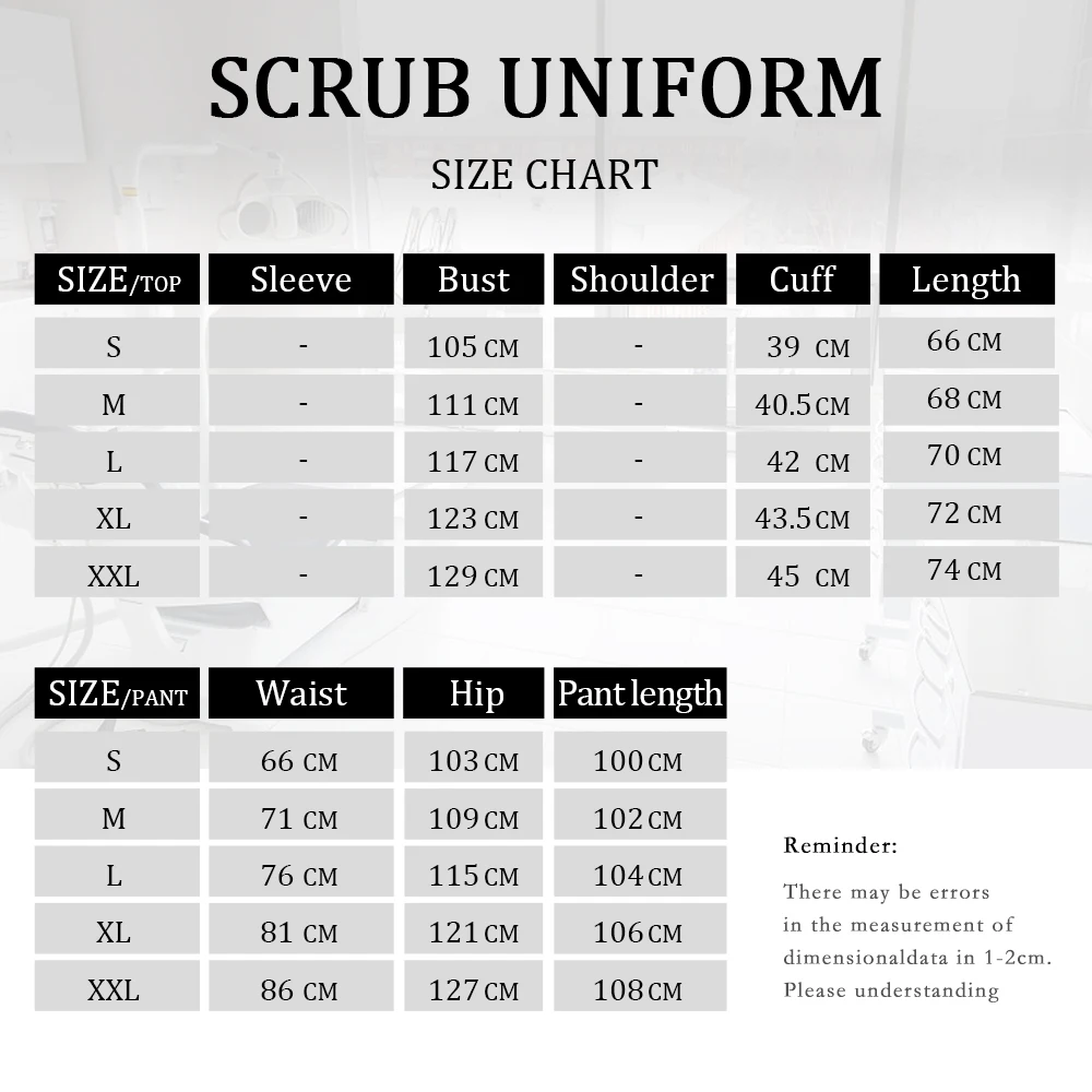 Wholesale Medical Scrub Set Spandex Stretch Nurse Scrub Beauty Spa Uniform Healthcare Nursing Pharmacy Lab Coat Clinical Uniform thumbnail 3