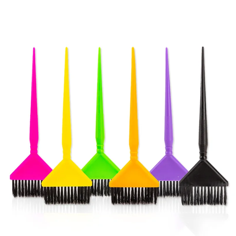 1/6pcs Hair Coloring Brushes Plate for Home Barber Shop Dye Cream Brushes Dye Hair Brushes Combs Professional Hairdressing Tools thumbnail 4