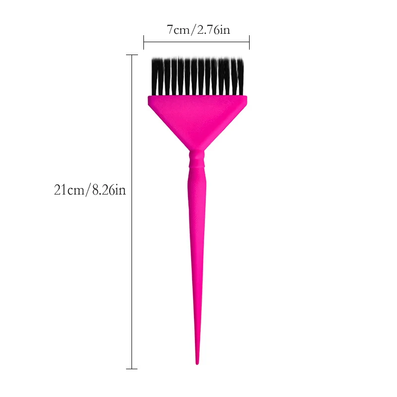 1/6pcs Hair Coloring Brushes Plate for Home Barber Shop Dye Cream Brushes Dye Hair Brushes Combs Professional Hairdressing Tools thumbnail 5