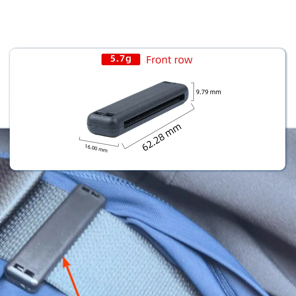 Car Safety Seatbelt Stopper Buckle Automobile Seat Belt Spacing Limit Stop For Bmw All Models 72118469012 thumbnail 5