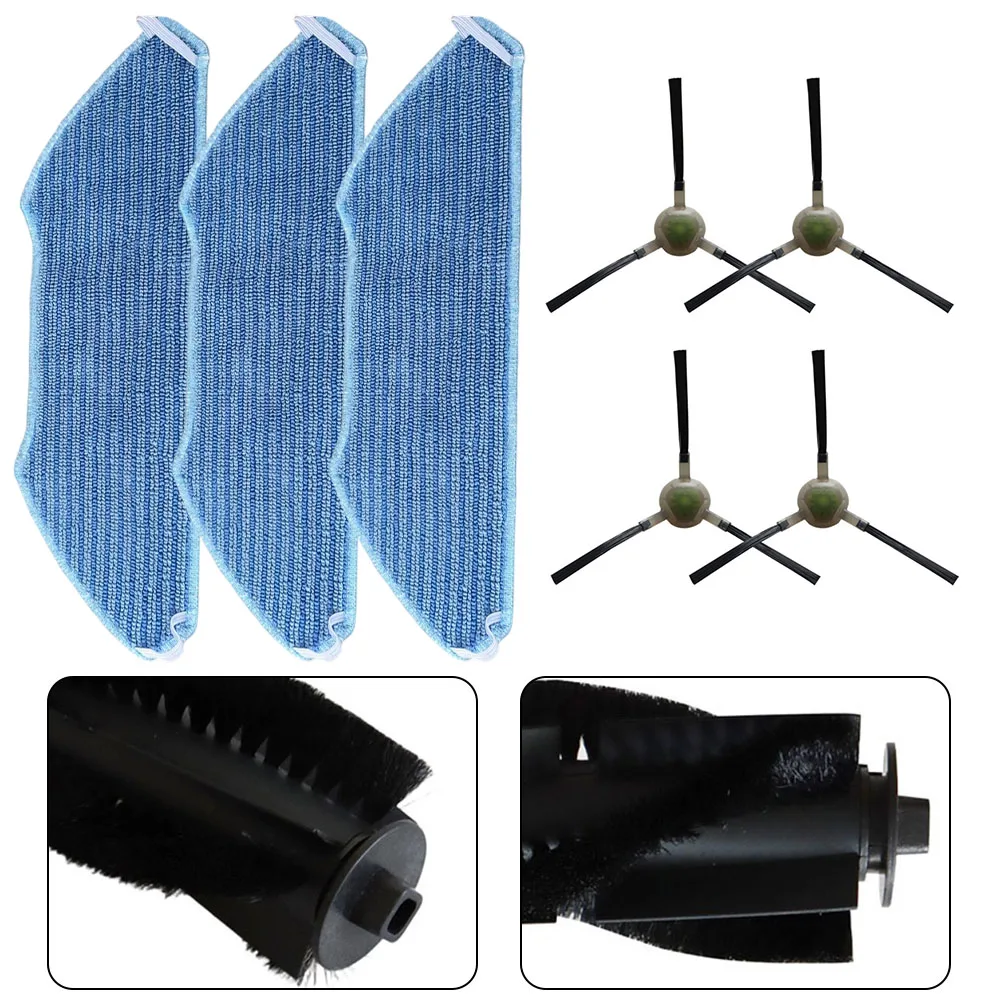 Vacuum Cleaner Parts Kit With Mop Cloths And Side Brushes For Lefant M1/M2 Pro/M2S For OKP K8 For Effective Home Floor Cleaning thumbnail 3