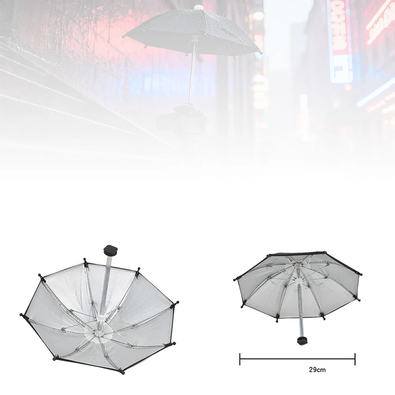 Black Dslr Camera Umbrella Sunshade Rainy Holder For General Camera Photographic thumbnail 4