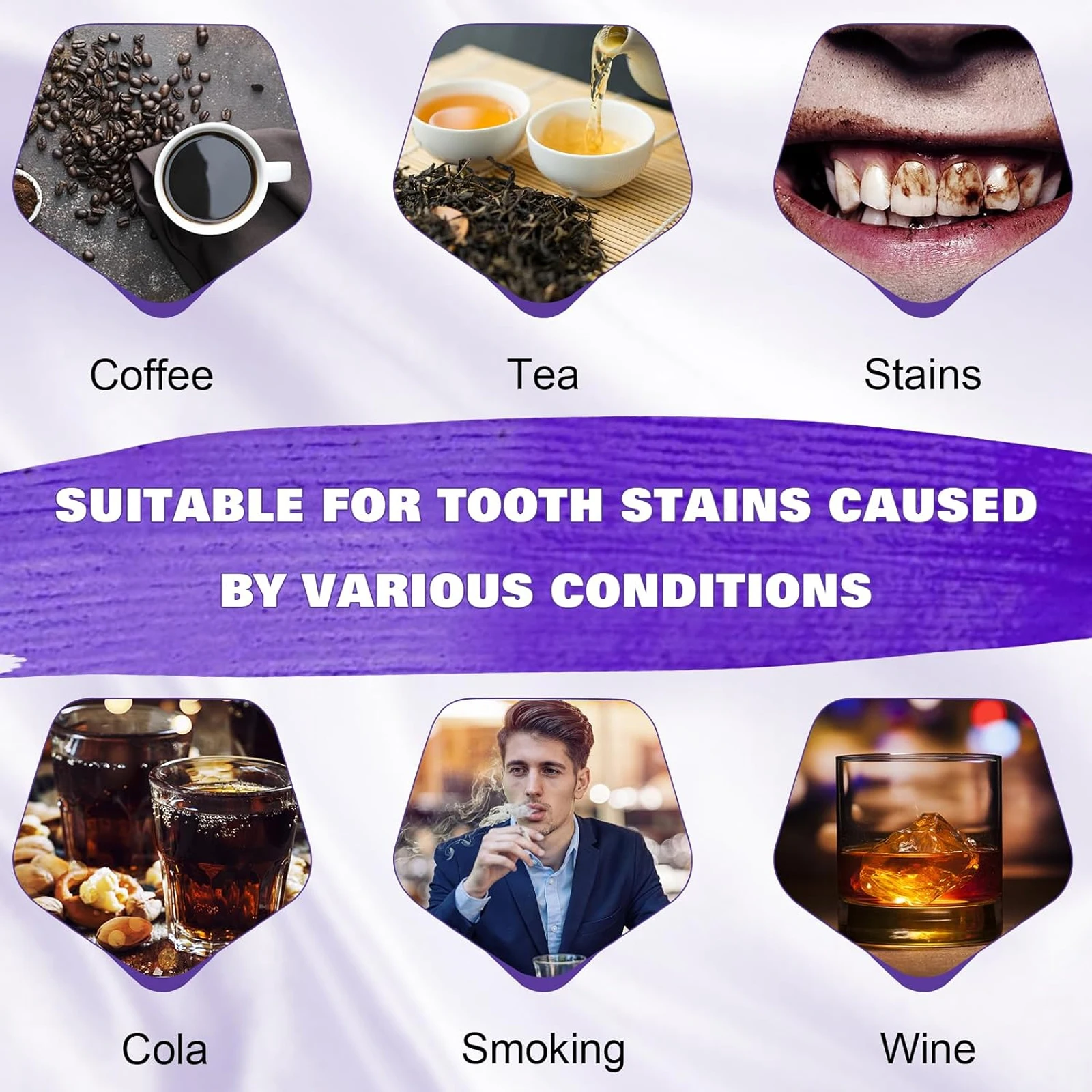 Teeth Removing Deep Smoke Stains Gingiva Protection Purple Orthopedic Toothpaste Effectively Cleans Oral Cavity Brightens thumbnail 4