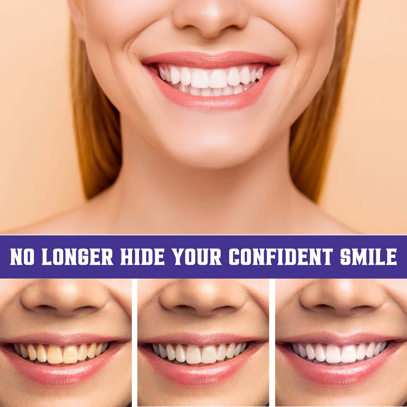 Teeth Removing Deep Smoke Stains Gingiva Protection Purple Orthopedic Toothpaste Effectively Cleans Oral Cavity Brightens thumbnail 5
