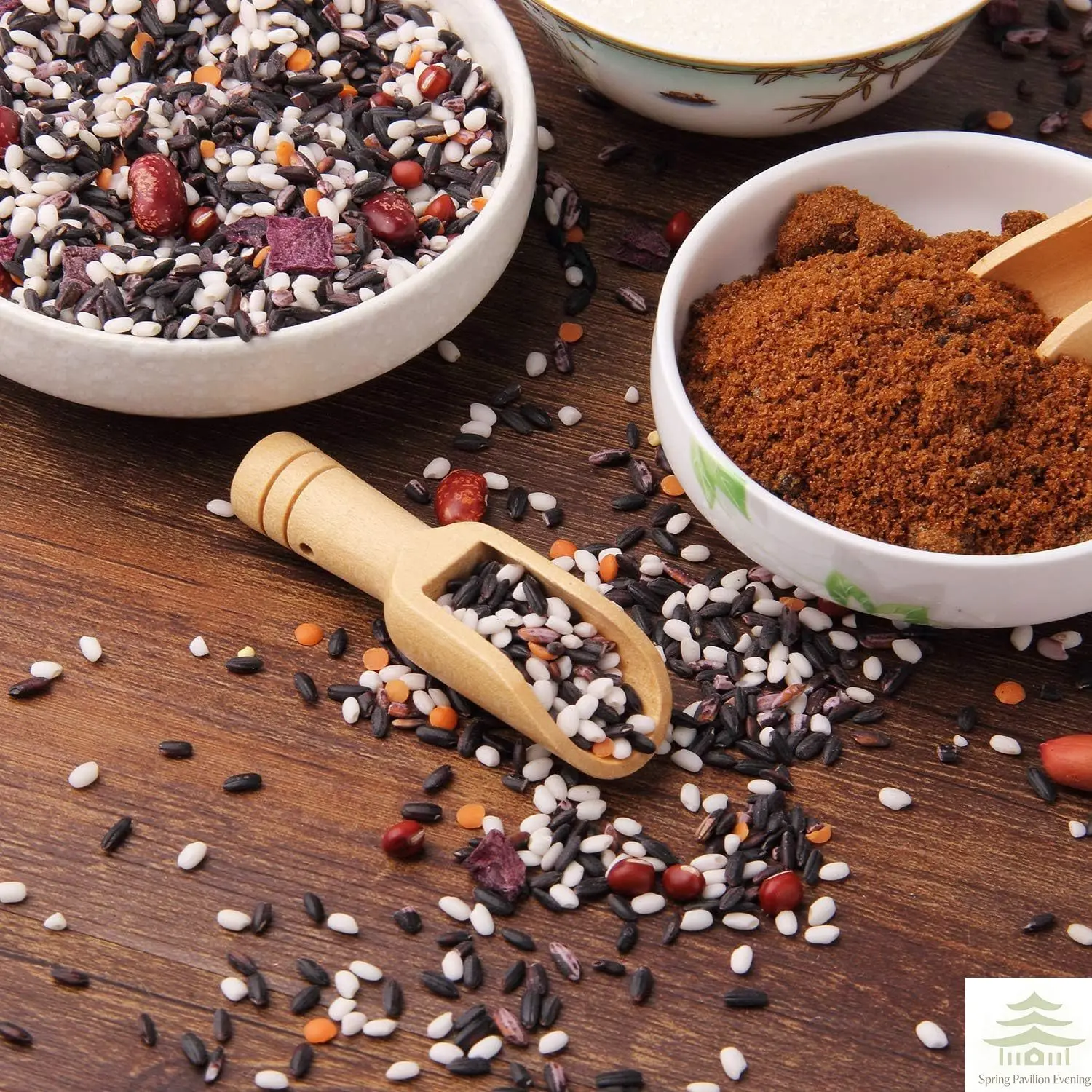 10/30/50/100pcs Coffee Mini Wooden Spoon Bath Salt Spoon Wooden Candy Spoon Laundry Detergent Spoon Set Baby Spoon Kitchen thumbnail 6