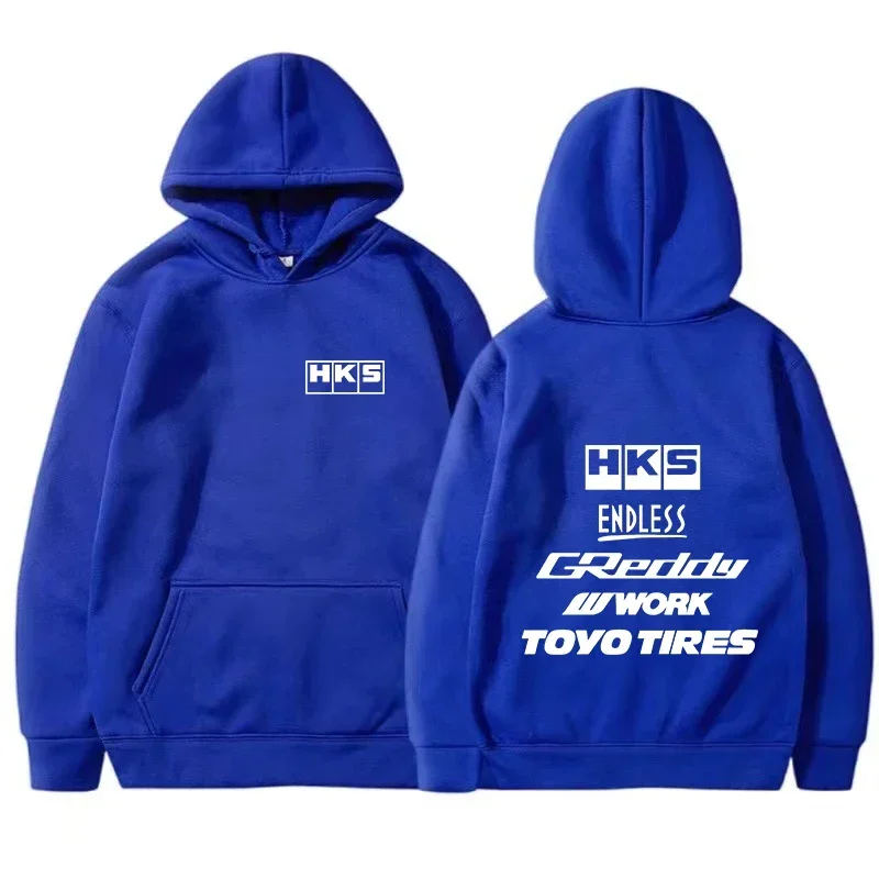 2025 Men Fashion Cool Hoodie Japan JDM Modified Car HKS ENDLESS Hoody Men Women Vintage Casual Sweatshirt Long Sleeve Pullovers thumbnail 5