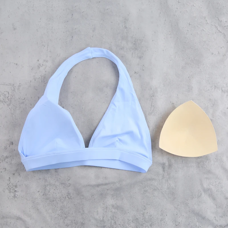 DIAS FIT JOY -Neck Hanging Neck Naked Feeling Yoga Bra for Running Fitness Cycling - Breathable Comfortable Sports Bra for Women thumbnail 5