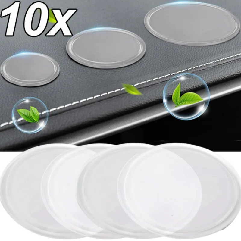 Universal Transparent Silicone Non-slip Dashboard Pad Sticky Gel Phone Holder Mat for Car Dashboard Reusable Adhesive Gel Pad