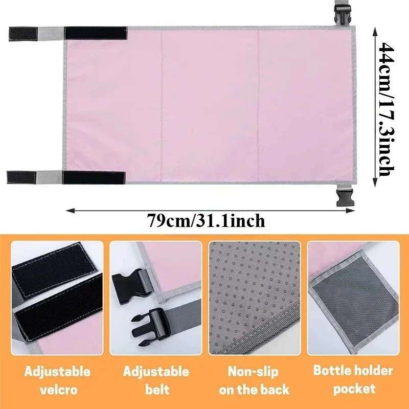 Toddler Airplane Footrest for Kids Seat Extender Travel Bed Portable Foot Rest Hammock Portable Plane Bed for Flights Airplane thumbnail 2