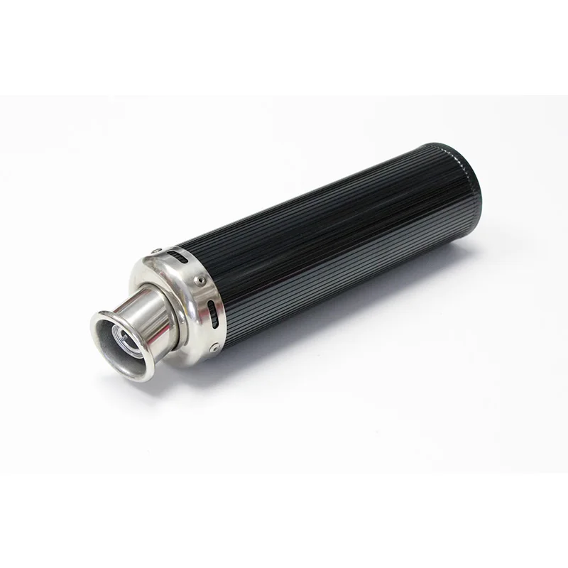 88X300mm Metal 50-250CC Universal Motorcycle Racing Modified Muffler Silencer 2 Stroke Exhaust Pipe for CG125 GY650 GY6125 thumbnail 5