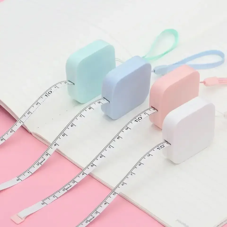 Sewing Tape Measure Dual Sided Retractable Ruler with Push Button Ruler for Weight Loss Medical Body Measurement Tailor Tool thumbnail 3