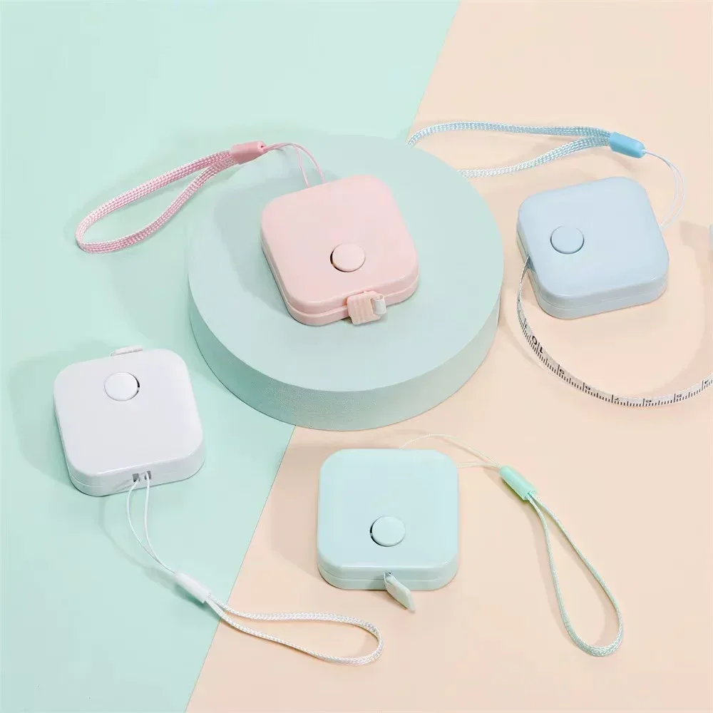 Sewing Tape Measure Dual Sided Retractable Ruler with Push Button Ruler for Weight Loss Medical Body Measurement Tailor Tool thumbnail 4