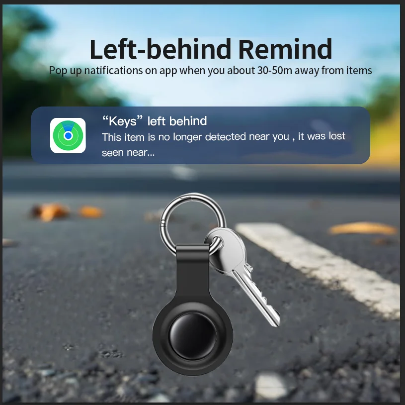 Smart Bluetooth GPS Tag Based For Appl Find My app Anti-lose Tracker Sound Locating Message Reminder Alarm Device Key Finder thumbnail 2