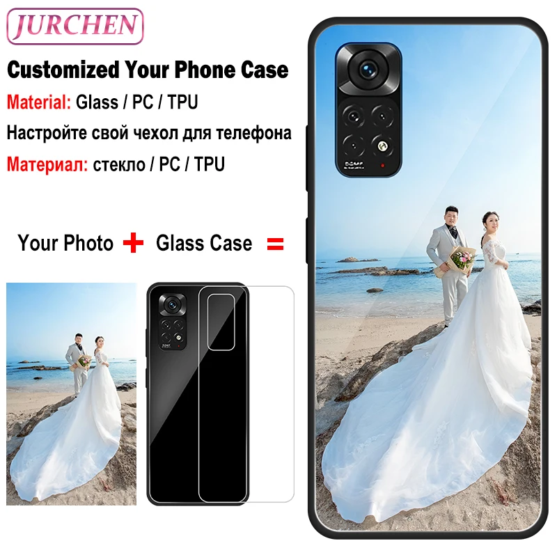 Custom Photo Case For Xiaomi Redmi Note 13 12 11 10 13C 12C 12S 11S 10S Pro Plus 5G Images Silicone Glass Leather Plastic Cover thumbnail 4