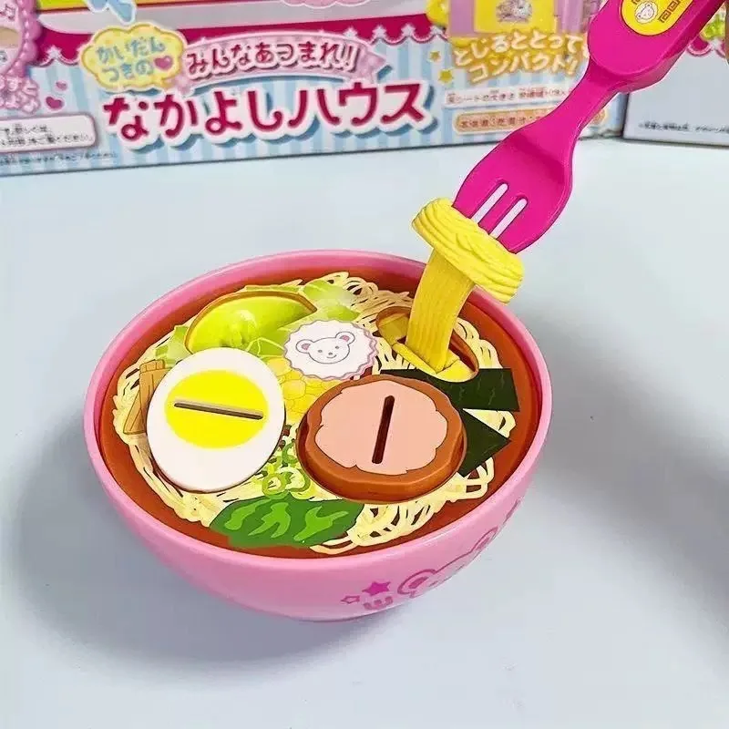 Play Kitchen Toy Feeding Ramen Simulation Meal Funny Noodle Children's Gift Feeding Toy Children's Pretend Play Kitchen Goods thumbnail 4