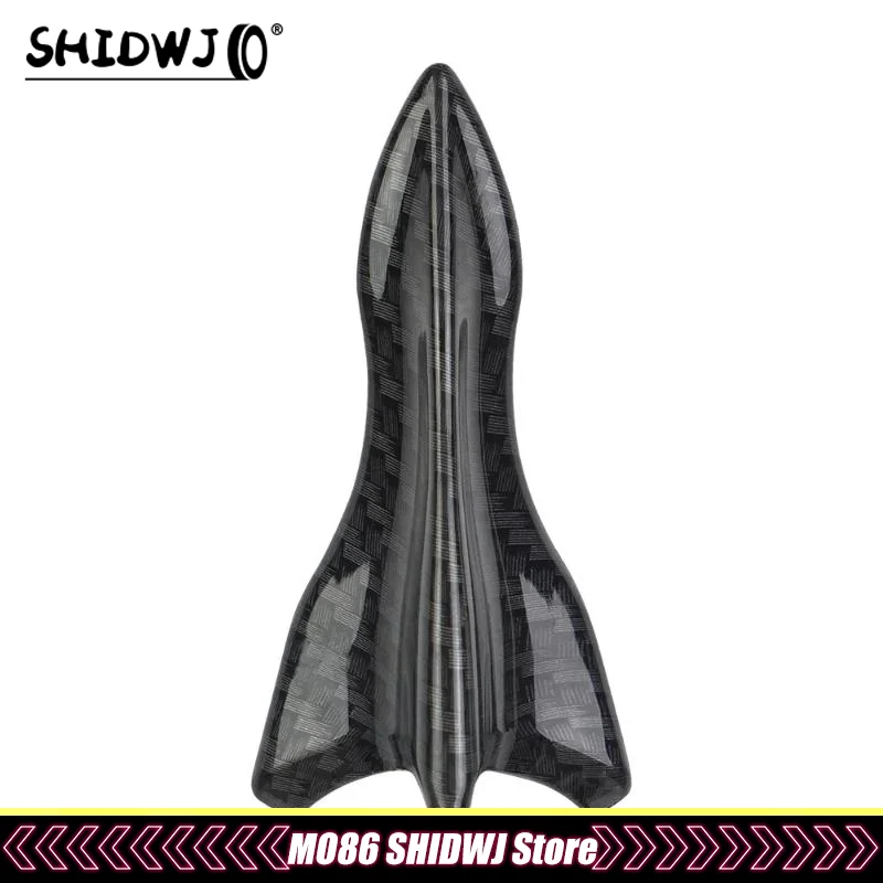10Pcs Rear Roof Shark Fins Spoiler Wing Kit Universal Car Roof Spoiler Bumper Spoiler Shark Fin Diffuser Vortex Generator thumbnail 5