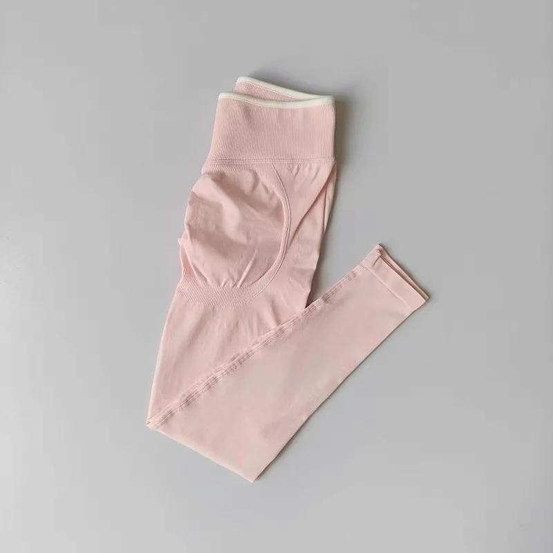 Peach Butt Yoga Pants, High-Waisted Butt-Lifting Fitness Pants for Women, Highly Elastic Quick-Drying Tight Leggings for Workout thumbnail 4