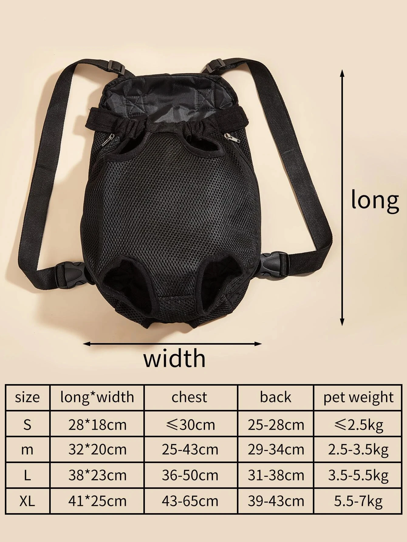 Pet Bag Dog Go Out Tote Bag Portable Backpack Cat Travel Messenger Bag Backpack Cat Out Bag Cat Carrier Cat Backpack Carrier thumbnail 6