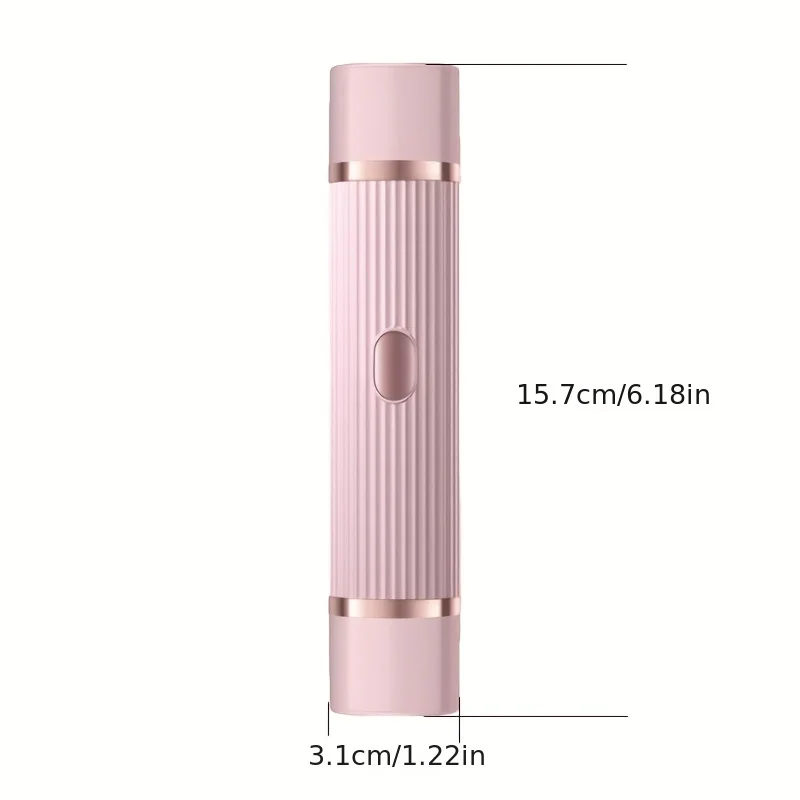 2026 New Women Electric Shaver Waterproof 2 in 1 Double Head Bikini Hair Trimmer Detachable Head Wet Dry Shaver thumbnail 2