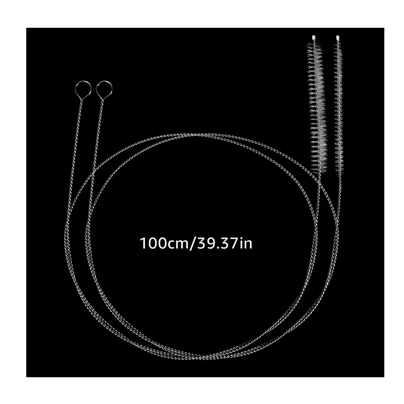 1 Meter Spiral Cleaning Brush Beer Hose Cleaner Tube Brushes with Soft Nylon Bristles for Straw Siphon Hose Refrigerator Drain thumbnail 5