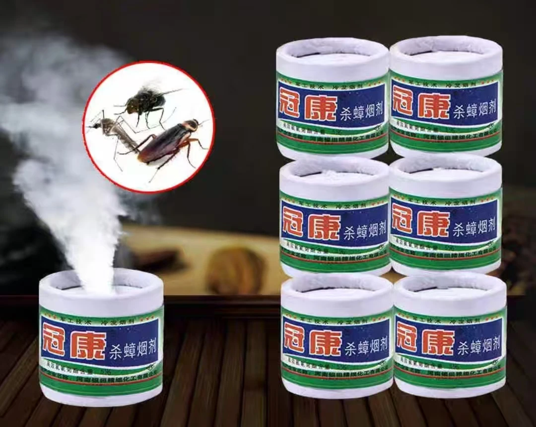 6-Pack Cockroach Spider Ant Flea Smoke Bombs, Indoor Pest Killer for Mosquitoes, Flies, Fleas & Ants - Magic Fog for Home Pest C