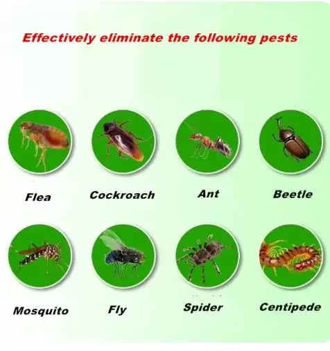 6-Pack Cockroach Spider Ant Flea Smoke Bombs, Indoor Pest Killer for Mosquitoes, Flies, Fleas & Ants - Magic Fog for Home Pest C thumbnail 6