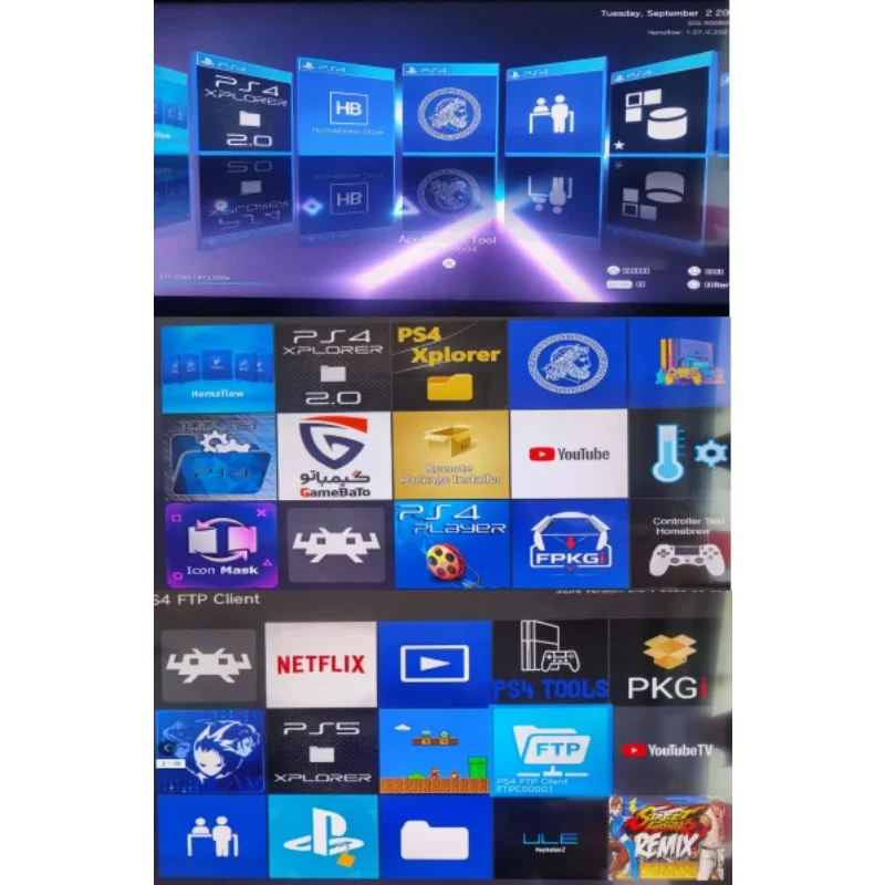 For PS4 Jailbreak Disc - Advanced Bootable CD for Firmware 9.0-12.02 Game Components Blu Ray Toss Discs, Usb Flash Drives thumbnail 3