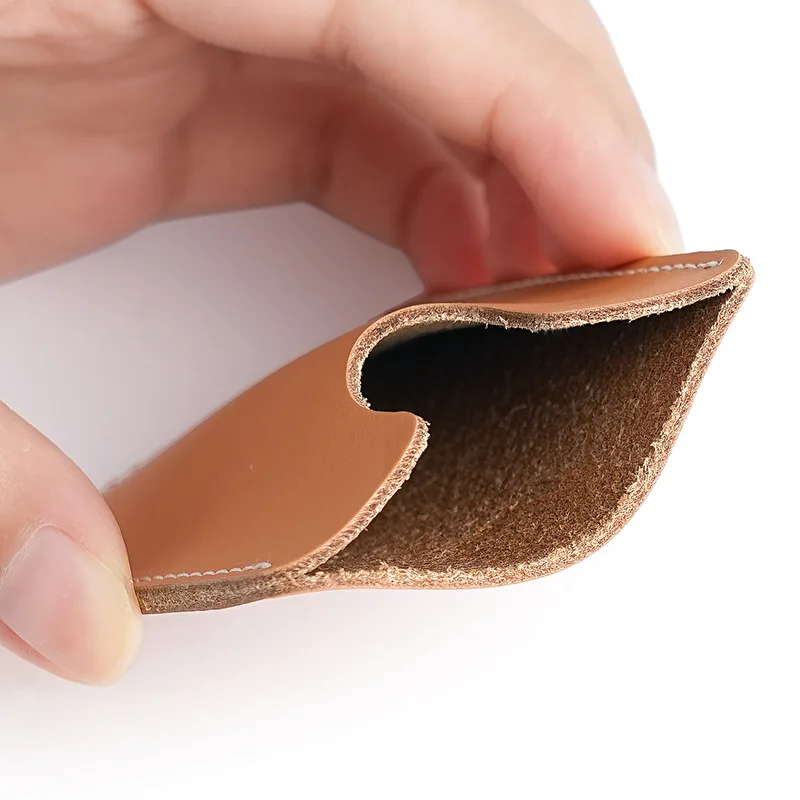 New Cow Leather Men's Card Bag Coin Purse Slim Credit Card Holder Wallet For Men and Women ID Card Pocket thumbnail 4