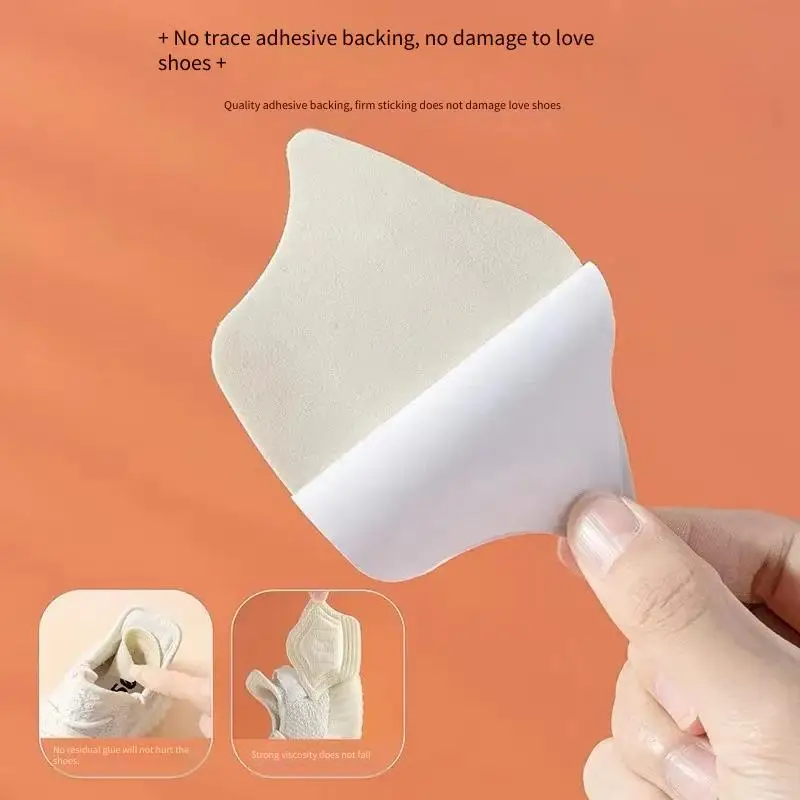 4/8pcs/Set Insoles for Shoes Patch Heel Pads for Shoes Adjustable Size Feet Pad Insole Adhesive Back Sticker Shoes Insert Insole thumbnail 4
