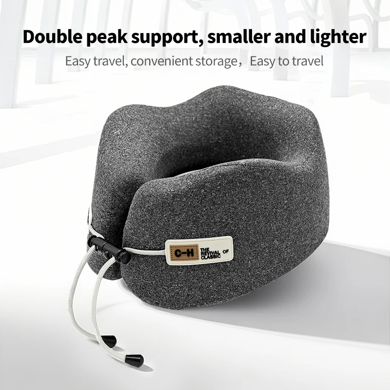 Memory Foam U-Shaped Pillow Travel Neck Support Sleeping Pillow Shoulder Rest U-Cushion Airplane Trip Neck Pillow thumbnail 2