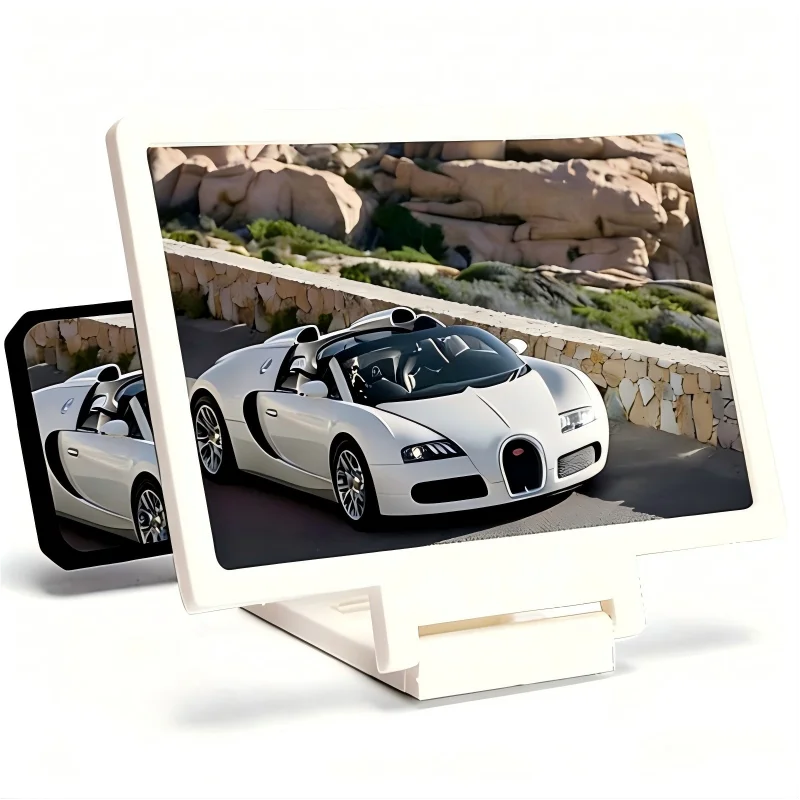 3D HD Mobile Phone Screen Amplifier Stand - Video Magnifier Enlarged Screen Holder for Enhanced Movie Watching Experience thumbnail 4