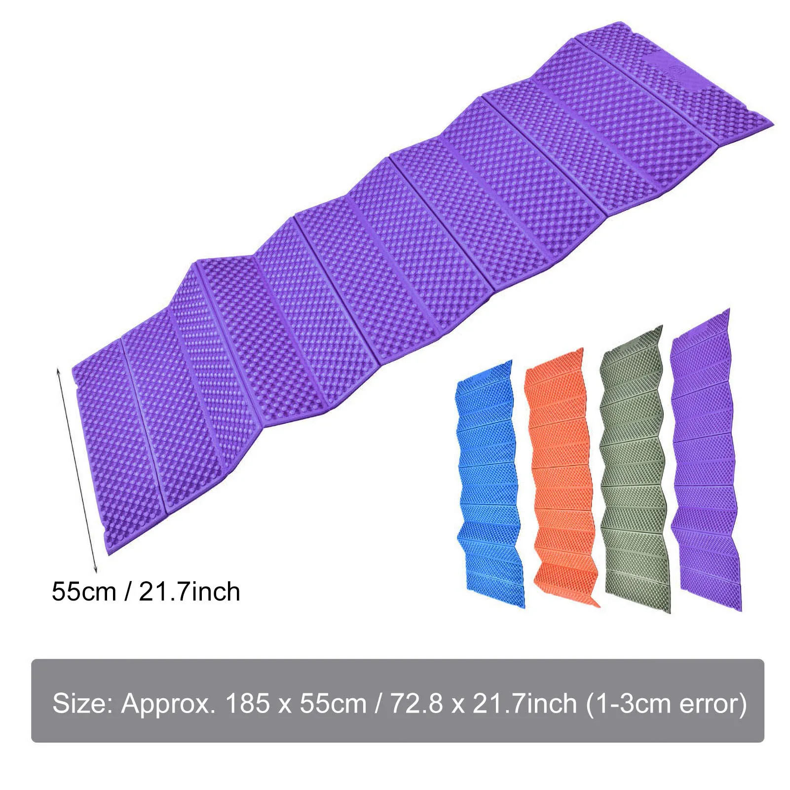 Outdoor Foam Camping Mat Folding Beach Tent Sleeping Pad Waterproof Mattress thumbnail 3