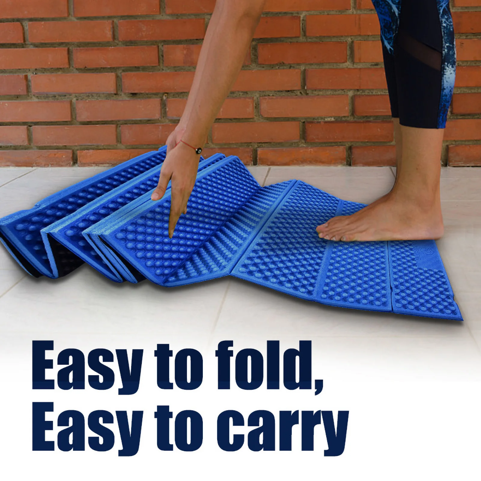 Outdoor Foam Camping Mat Folding Beach Tent Sleeping Pad Waterproof Mattress thumbnail 6