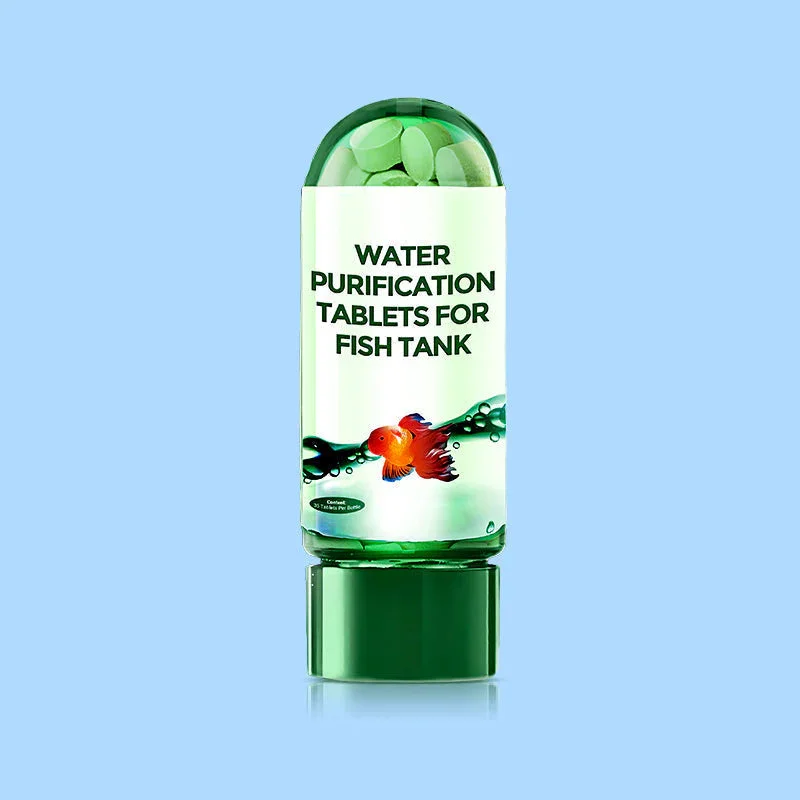 Water Purification Tablets Eco-Friendly Aquarium Water Purifier Fast-Acting Fish Tank Cleaning Solution Aquarium Water Clarifier thumbnail 6