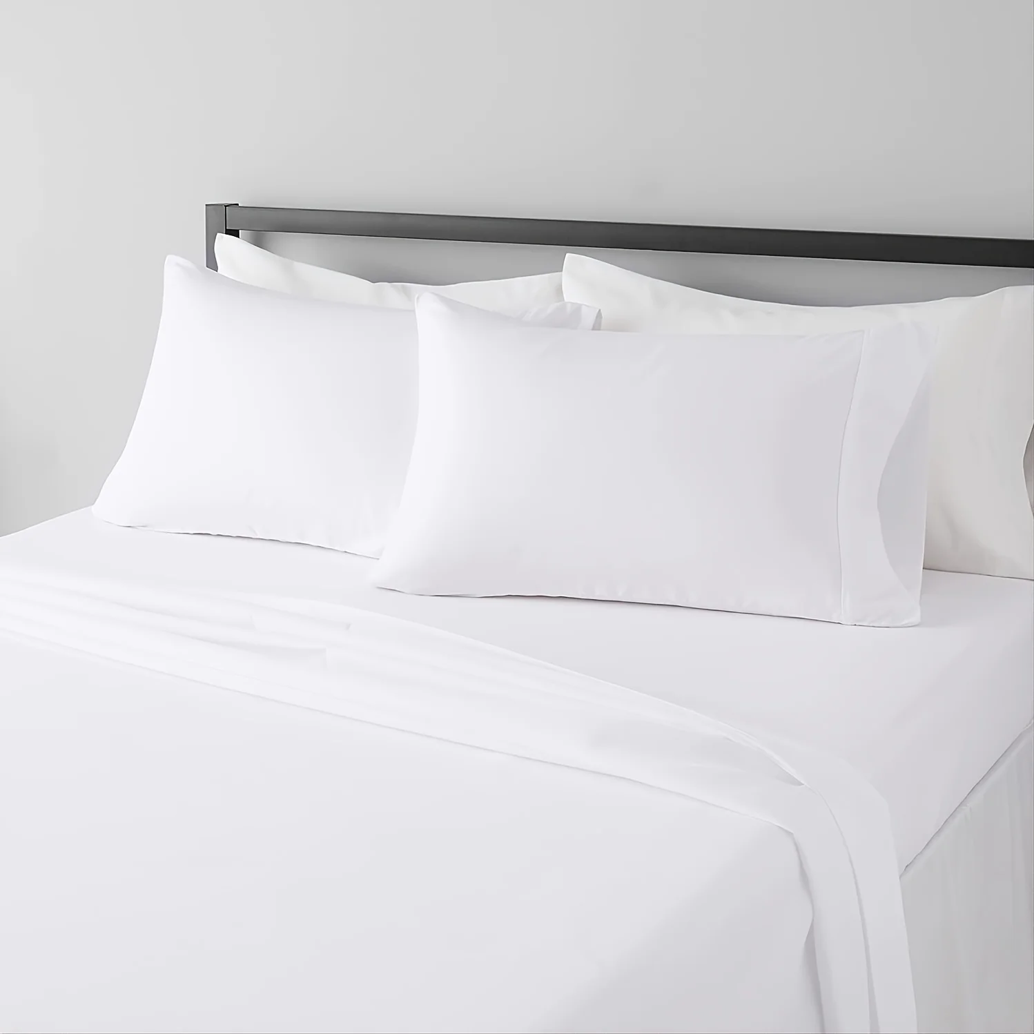 Sheet Set Breathable & Cooling Sheets Hotel Luxury Bed Sheets Extra Soft Easy Fit - 3/4 Piece Set thumbnail 6