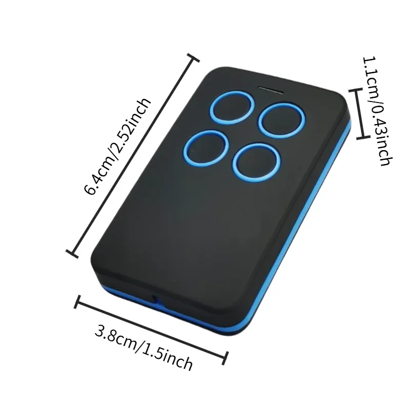Multi-Frequency Garage Door Remote Control Duplicator 280MHz-868MHz 4-IN-1 RF Copy Code Electronic Gate Control Opener thumbnail 2