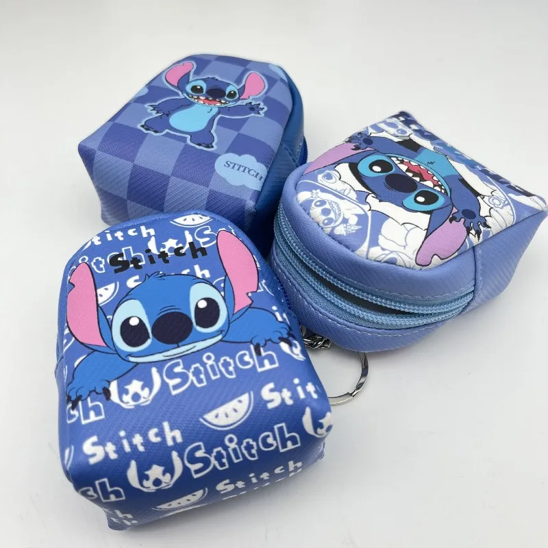 New cartoon Steve mini schoolbag coin purse Blue Bunny Shi Diqi Star Baby Headset Keychain bag thumbnail 6