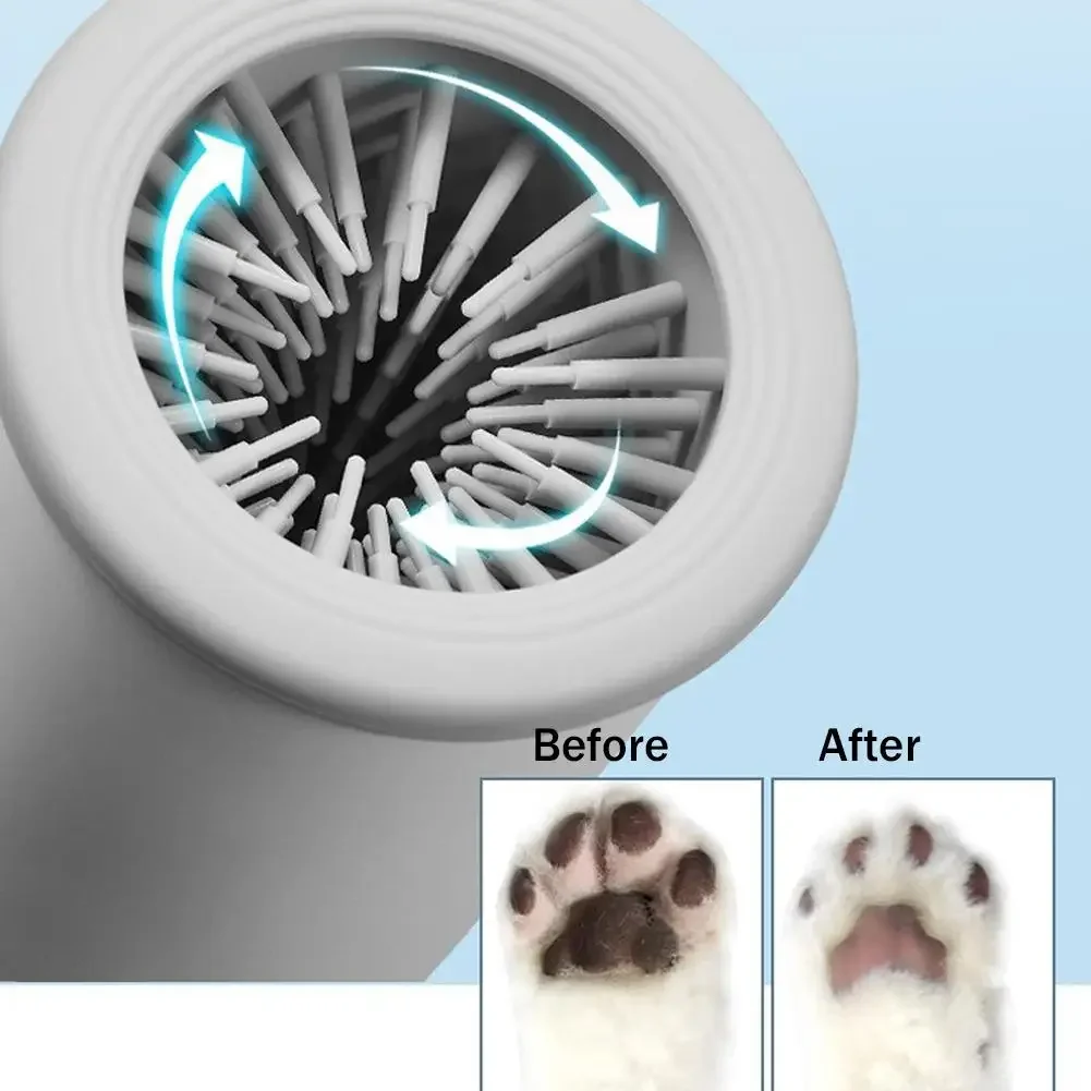 Automatic Dog Paw Cleaner Pet Foot Paw Washer Electric Paw Massager USB Charging for Small Medium Large Dogs Pet Foot Washer Cup thumbnail 6