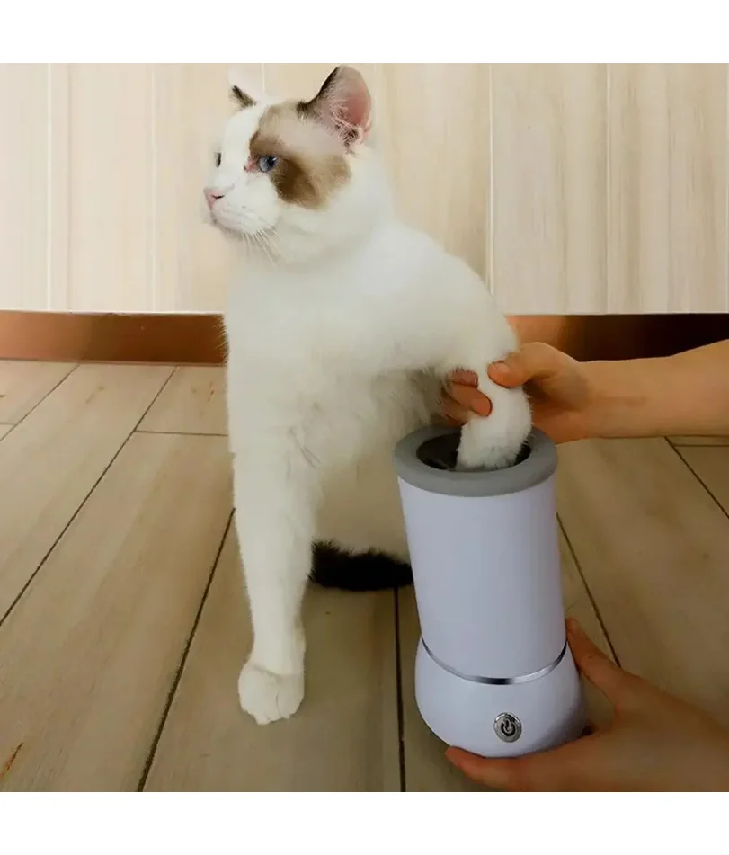 Automatic Dog Paw Cleaner Pet Foot Paw Washer Electric Paw Massager USB Charging for Small Medium Large Dogs Pet Foot Washer Cup thumbnail 2