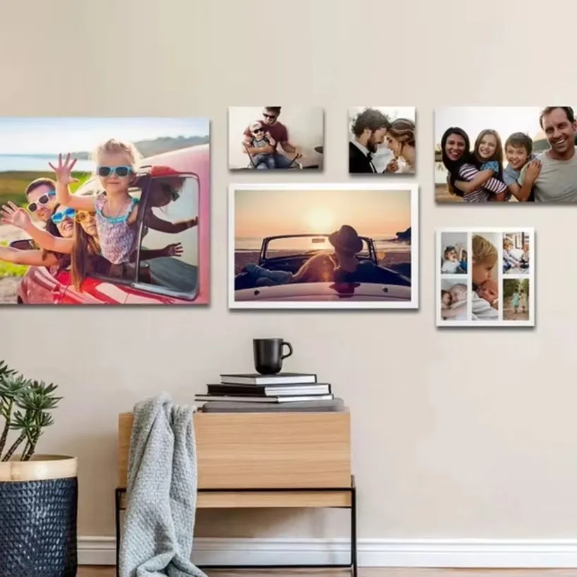 CustomPrint Your Own Posters High-quality Canvas Print Movie Wedding & Family Poster Picture for Living Room Bedroom Home Decor thumbnail 5