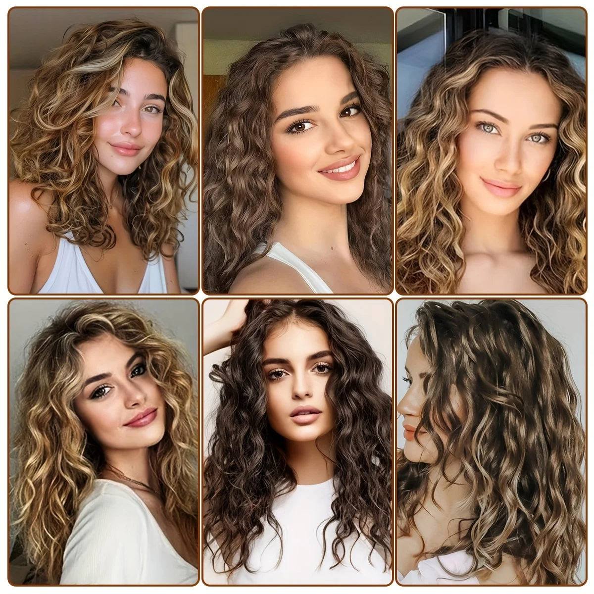 4-Piece Set of 11 Clip-In Hair Extensions, Clip-In Hair Extensions, 12 Inch Synthetic Clip-In Short Soft Natural Wigs High-Tempe thumbnail 6